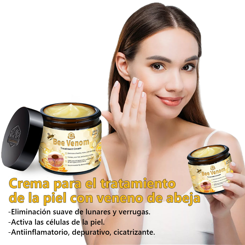 (Recomendado por UNAM) Crema de tratamiento para la piel con veneno de abeja Turonu™ 🛡️(🔥 promoción del último día con 80% de descuento🔥)🛡️