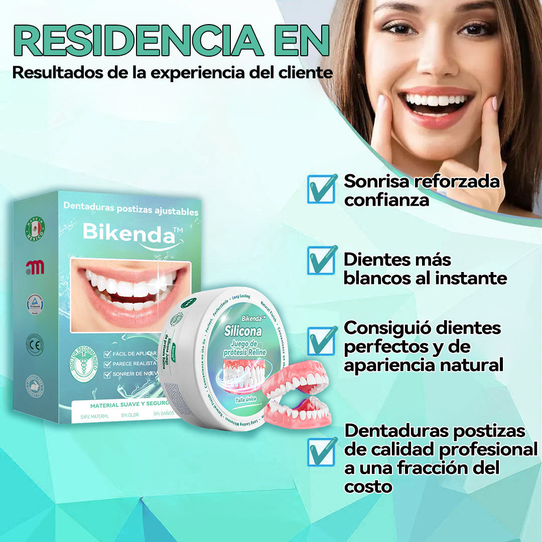 Bikenda™🔥Silicona Juego de prótesis Reline(🔥¡Oferta exclusiva! El precio más bajo por caja es de solo 140$ MXN)🎁