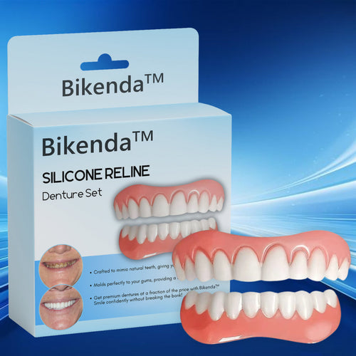 gran valor Bikenda™ 💎Juego de prótesis de silicona Reline