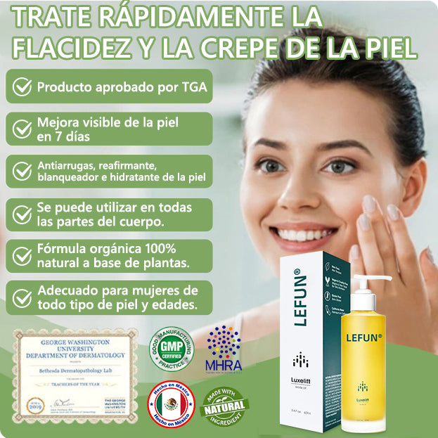 Último día de descuento: 70% de descuento💥LEFUN®Aceite rejuvenecedor reafirmante de la piel