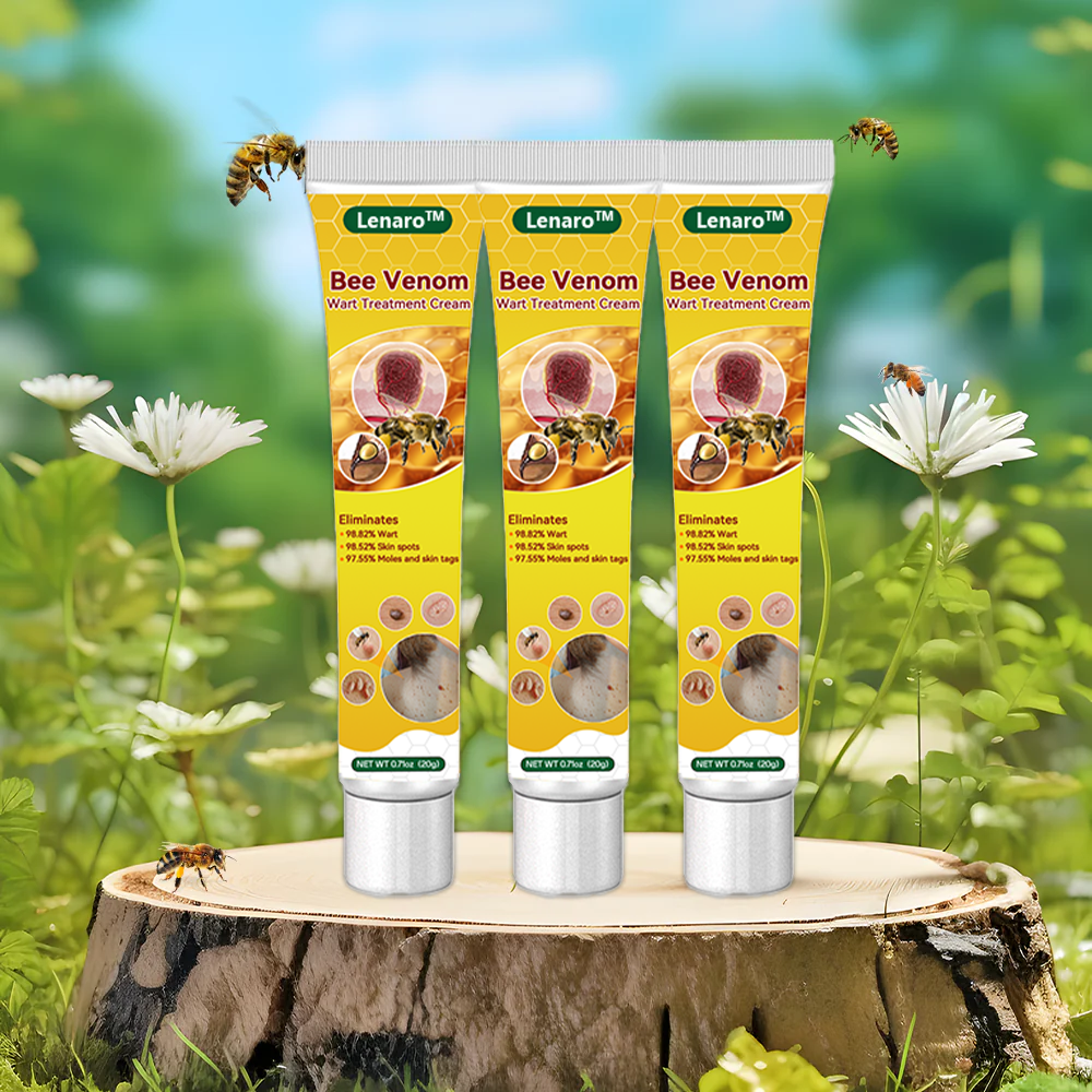 Lenaro™ Crema para el tratamiento de verrugas con veneno de abeja💎 (👨⚕️COFEPRIS RECOMMENDS)