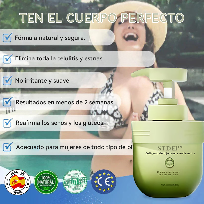 LEFUN™ Lujosa crema reafirmante con colágeno(🔥74% de descuento por tiempo limitado🔥)👑