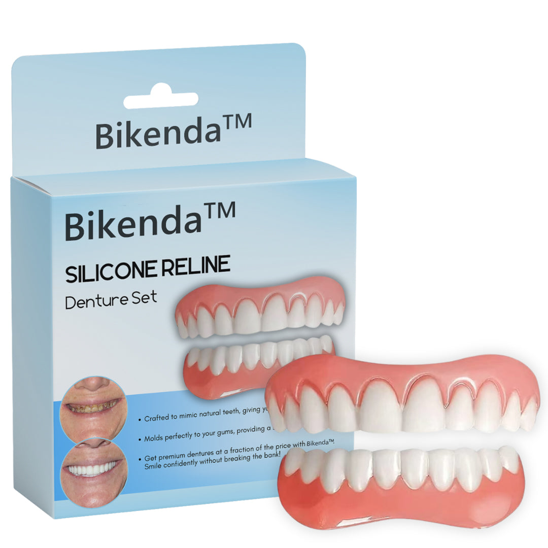 gran valor Bikenda™ 💎Juego de prótesis de silicona Reline