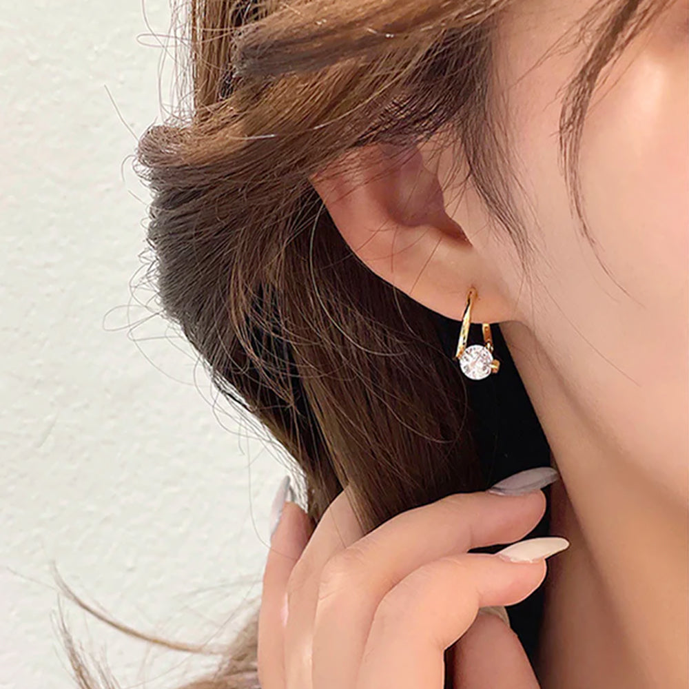 (✅ÚLTIMO DÍA DE OFERTA: 80 % DE DESCUENTO)CZTICLE™ Pendientes de germanio con terapia magnética para la linfa histónica