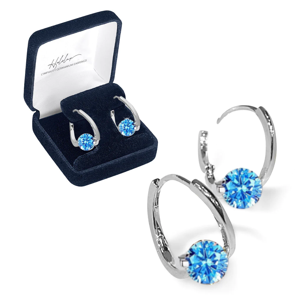 (✅ÚLTIMO DÍA DE OFERTA: 80 % DE DESCUENTO)CZTICLE™ Pendientes de germanio con terapia magnética para la linfa histónica