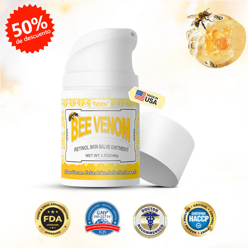 Ungüento de Veneno de Abeja con Retinol para la Piel 🎉𝐀𝐀𝐃 𝐑𝐄𝐂𝐎𝐌𝐈𝐄𝐍𝐃𝐀 (¡55% de Descuento por Tiempo Limitado!)