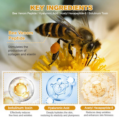 Hecho y enviado desde EE. UU. ✅ Crema para eliminar arrugas TLOPA™ Botox con veneno de abeja - ÚLTIMO DÍA 80% DE DESCUENTO