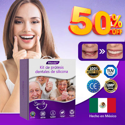 Sitio web oficial: Bikenda™ Kit para prótesis dentales de silicona🏅Recomendado por la Asociación Dental Mexicana🎁
