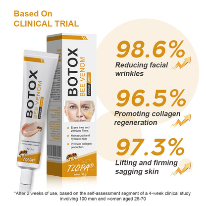 Hecho y enviado desde EE. UU. ✅ Crema para eliminar arrugas TLOPA™ Botox con veneno de abeja - ÚLTIMO DÍA 80% DE DESCUENTO