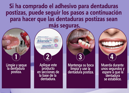 Sitio web oficial: Bikenda™ Kit para prótesis dentales de silicona🏅Recomendado por la Asociación Dental Mexicana🎁