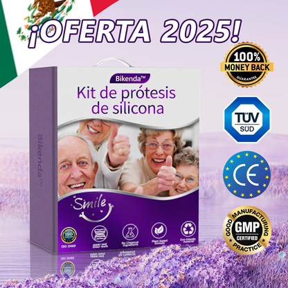 Sitio web oficial: Bikenda™ Kit para prótesis dentales de silicona🏅Recomendado por la Asociación Dental Mexicana🎁